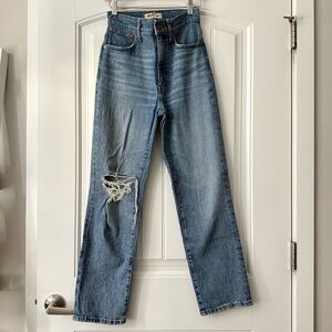 Madewell Perfect Straight Jean
